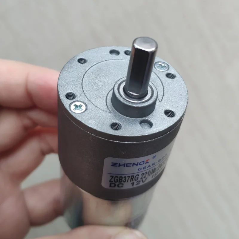 Brand new ZHENGKE ZGB37RG 12V 24V eccentric outpput shaft motor
