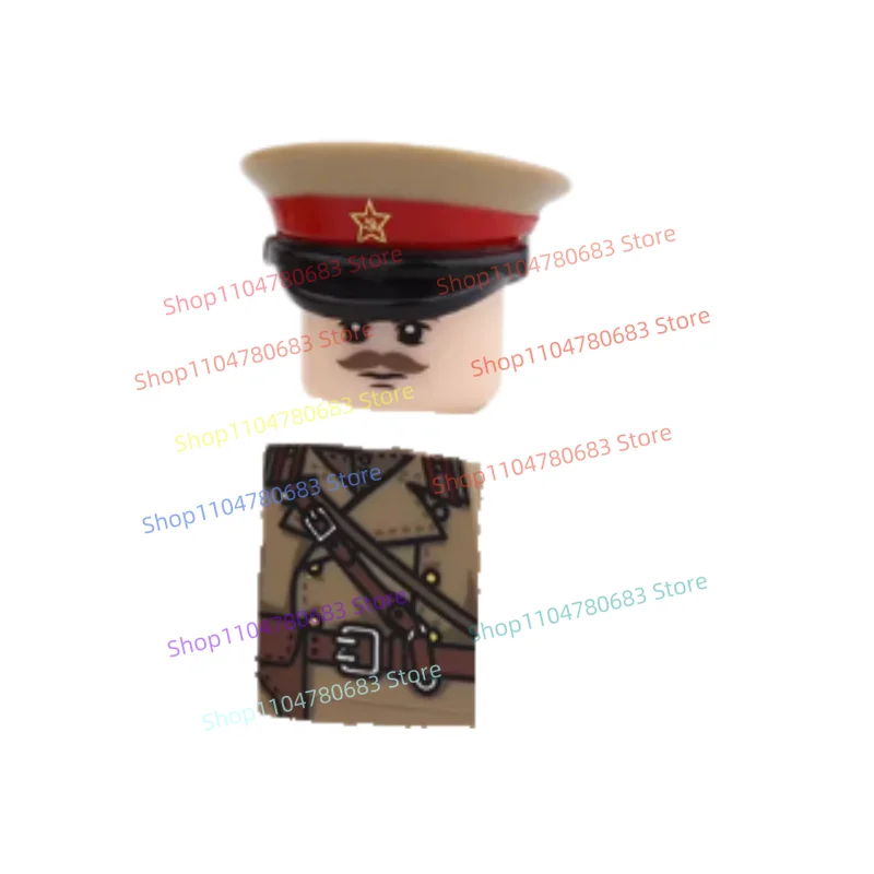 MOC New Military Building Blocks, Dolls, Mini Dolls, Director of Propaganda Department, Toys, Gifts and Ornaments Collection.