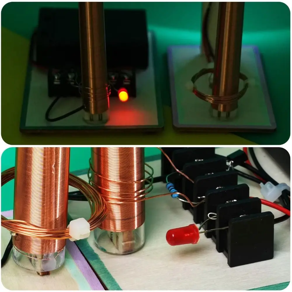 DIY Assembly Wireless Power Transmission Physics Learning Creative Electronic Experiment Model Educational Component Education
