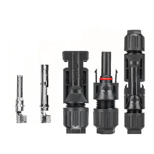 موصل الألواح الشمسية من الذكور والإناث ، يستخدم للكابلات الشمسية ، المقاطع العرضية ، 2.5 مم إلى 6.0 مم ، 10 أزواج أعلى 11 مبيعات للألواح الشمسية المستعملة - رقم 10