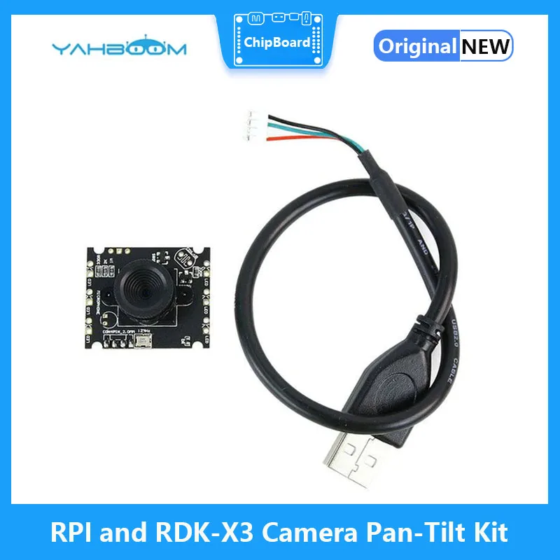 Yahboom HD Camera Pan-Tilt Kit with 2 Pcs SG90 Servos for Raspberry Pi and RDK-X3