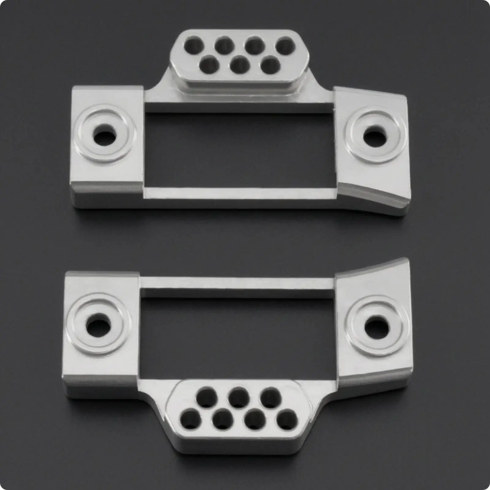 Metal RC Shock Absorber Mount for H12Y Car Front Shock Bracket with Multiple Threaded Holes