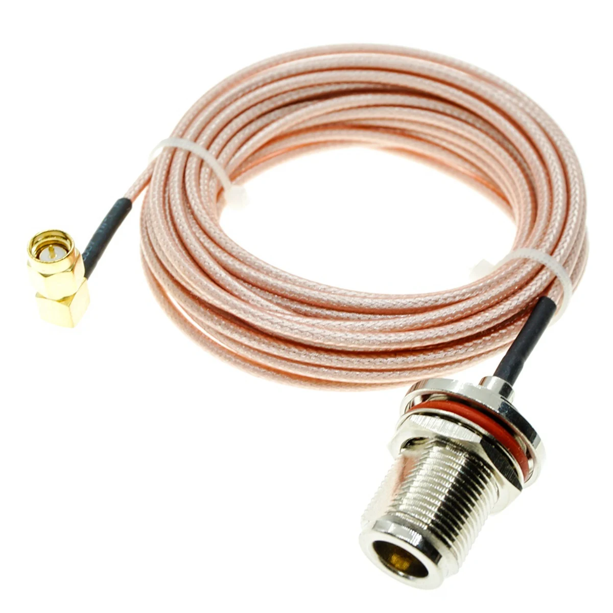RG316 SMA Male Right Angle to N Female Bulkhead RF Coaxial Connector Cable SMA to N Type Adapter