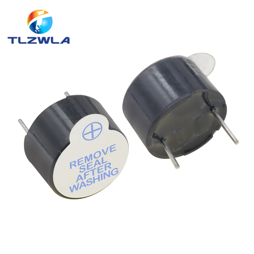 10PCS Active Buzzer 12*7.5mm 3V 5V 12V 12075 Integrated DC Long Sound Electromagnetic High Temperature Resistance