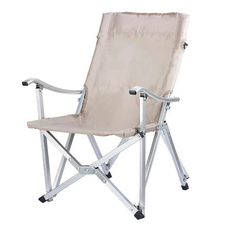 Bearing 120kgs Aluminum Alloy Outdoor Folding Ogawa Fishing Chair Recreational Household Portable 600D Oxford Fabric Stable