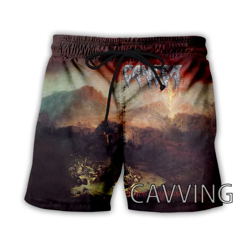 CAVVING 3D Gedruckt Krebs Rock Strand Shorts Streetwear Quick Dry Shorts Sweat-Shorts für Frauen/männer