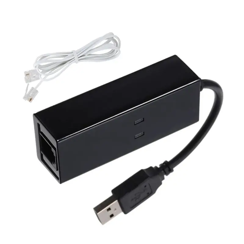 ABRI-Fax Modem, USB2.0 56K External Modem Driver,Plug And Play USB Modem,Standard And Expanded At Instruction