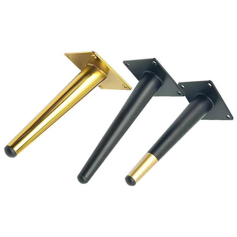 4PCS Metal Legs For The Furniture TV Coffee Table Chair Bed Cabinet Legs Steel Table Feet Sofa Bed Leg Replacement Accessory