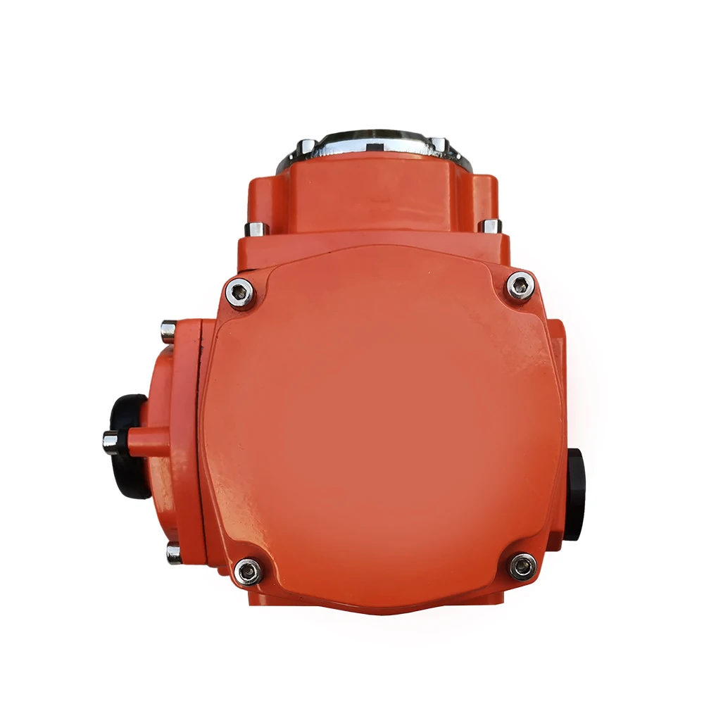 Exd II CT4 Explosion Proof Degree Rotary Quarter Turn 220V AC Regulation 4-20ma dc Motorized Electric Actuator