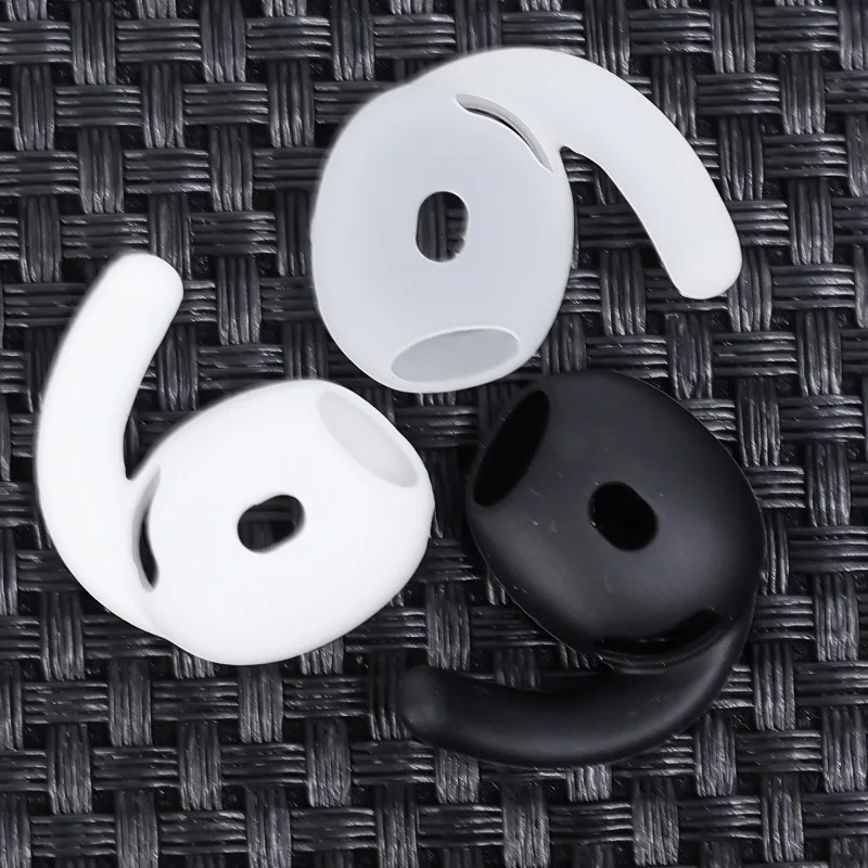 3/1 Pairs Silicone Ear Hook for Apple Airpods 4 Soft Wireless Headphone Earbuds Eartips Anti-drop Hooks for Apple Airpods4 Tips