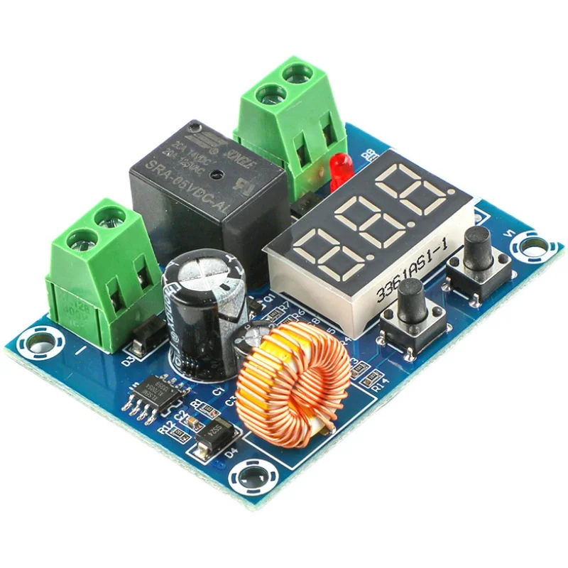 XH-M609 Low Voltage Disconnect Switch Cut Off 12V 24V 36V Digital LED Display Over-Discharge Protect for 12-36V Lithium Battery