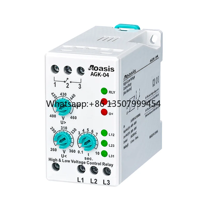 

Samwha-dsp (OEM ODM) GK-04F Miniature Sealed 3x380V AC Generator Voltage Motor Current Protection Relay