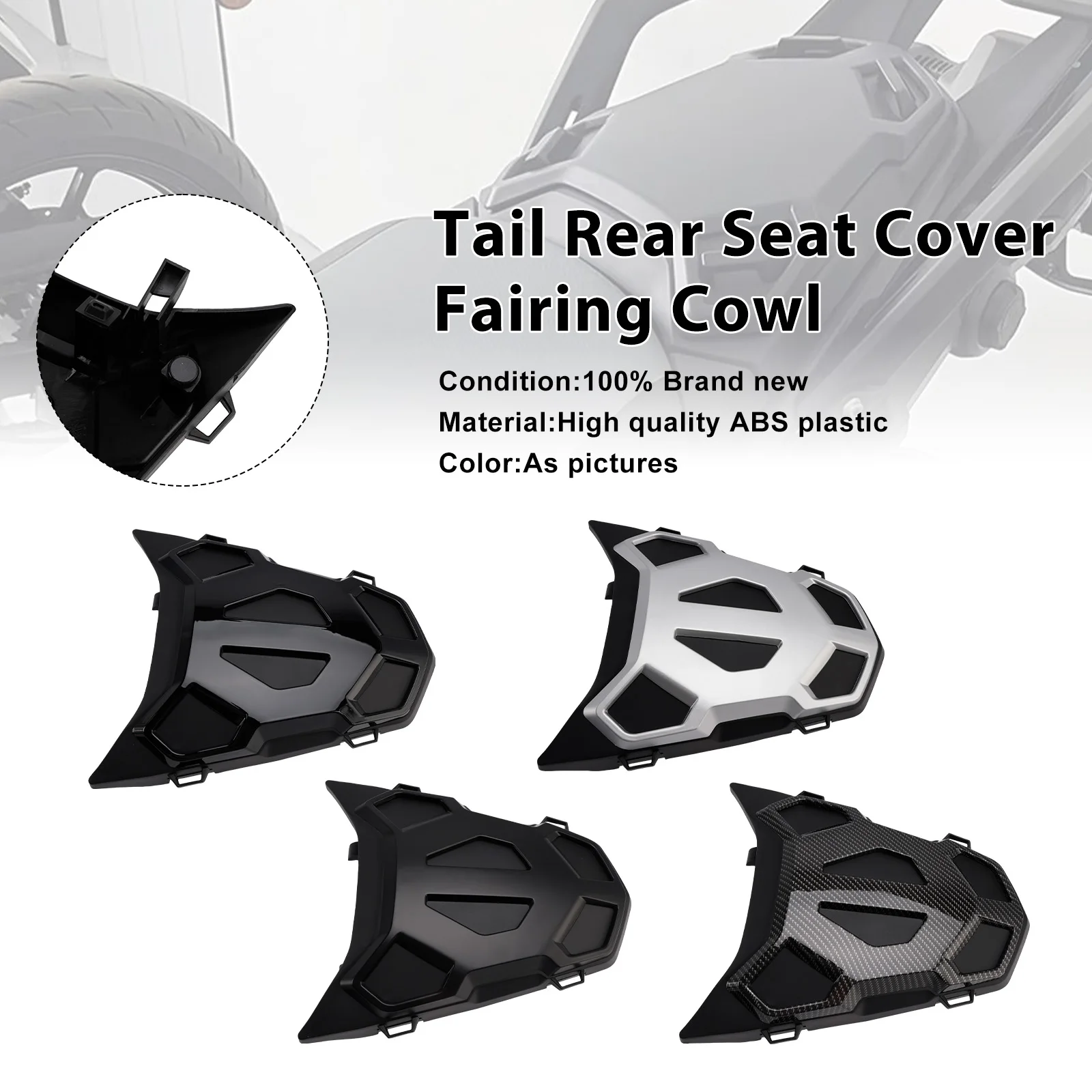 

Задний обтекатель-чехол Topteng для сиденья BMW R1300GS 2024 2025 2026