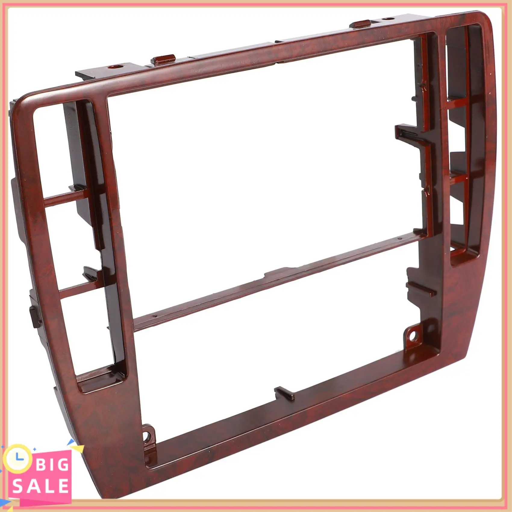 

Better-For Passat B5 Middle Escutcheon Center Decorative Box Dashboard Console Panel CD Recorder Frame Radio Face Trim 3B0 858 0