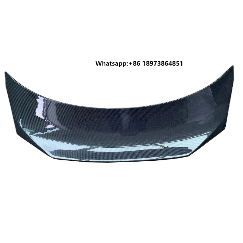 

High Quality Carbon Fiber Version 2 Duckbill Style Rear Trunk Spoiler for Kia Stinger Rear Bootlid Wing Perfect Fitment