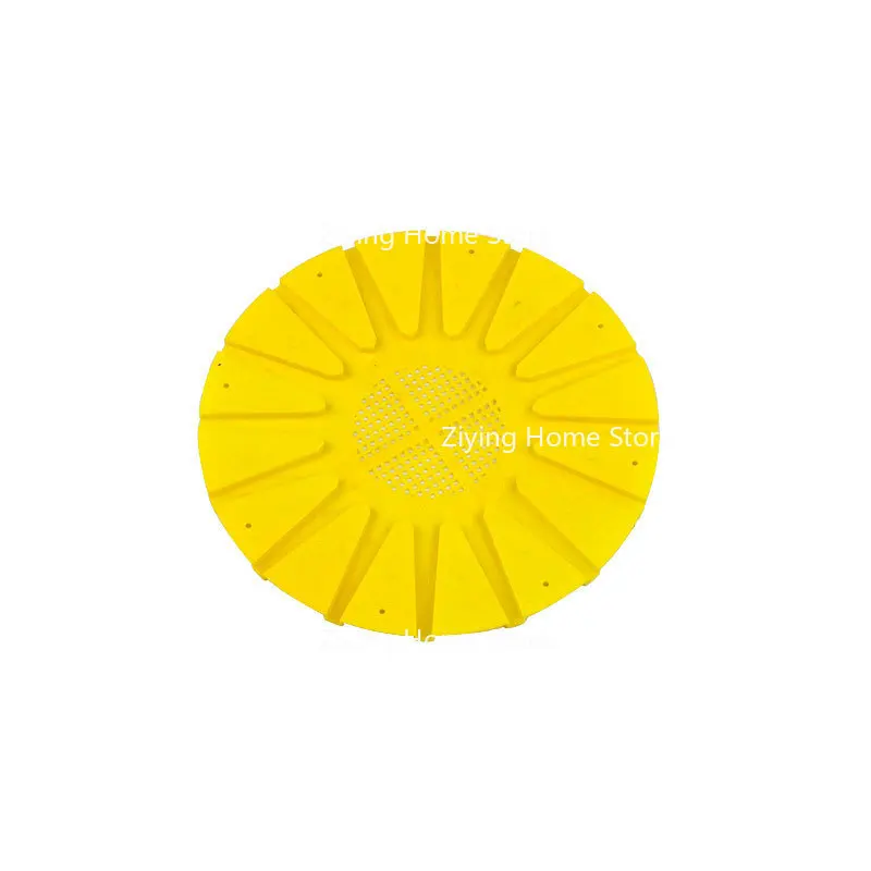 أداة تربية النحل خلية نقل المستعمرة قرص أصفر 16 اتجاه عداء النحل