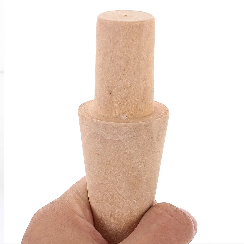 

3Pcs Ice Cream Molds Innovative Wood Cone Makers Professional Looking Desserts Entertaining Guests