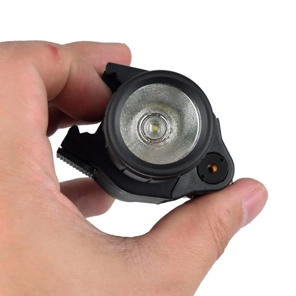 800 Lumens LED Flashlight Combo Red Laser Multi-functional Tactical Gun Light Accsesories for 20mm Rail Outdoor Hunting