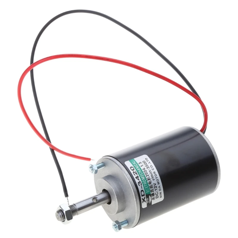 30W Permanent Magnets Motor Compact & Quiet Gear Motor Simple Installation Perfect for Grinders & Mechanical Equipment