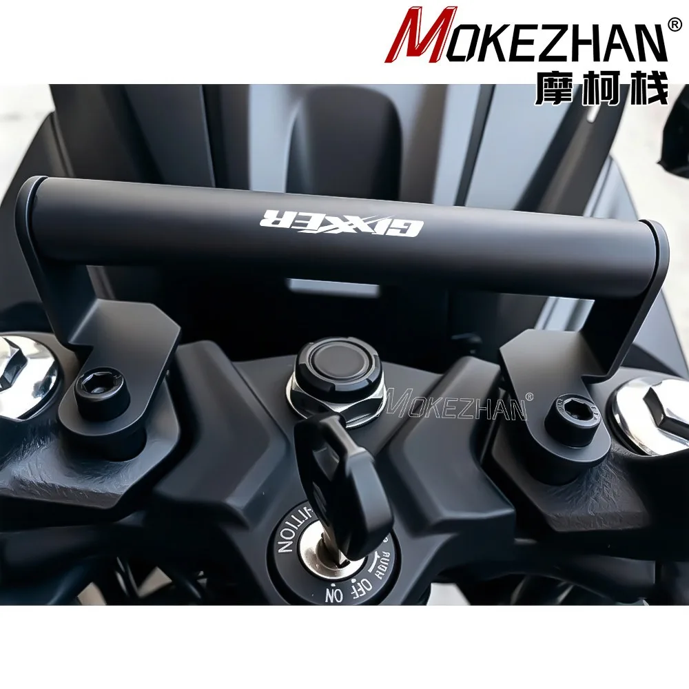 For Gixxer 250 SF 250SF 2019-2026 Parts GPS Navigator Bracket Phone Holder Support Phone GPS Navigator Bracket Upgrade Gixxer250
