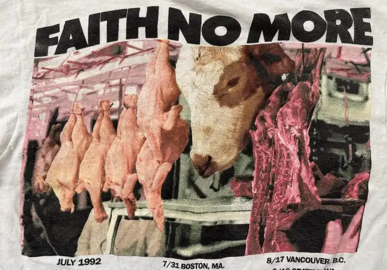 الإيمان لا مزيد من القطن تي شيرت جرافيك طباعة تيز روك باند الصيف الرجال النساء خمر Y2K المحملة القمم ملابس الشارع الشهير غير رسمية