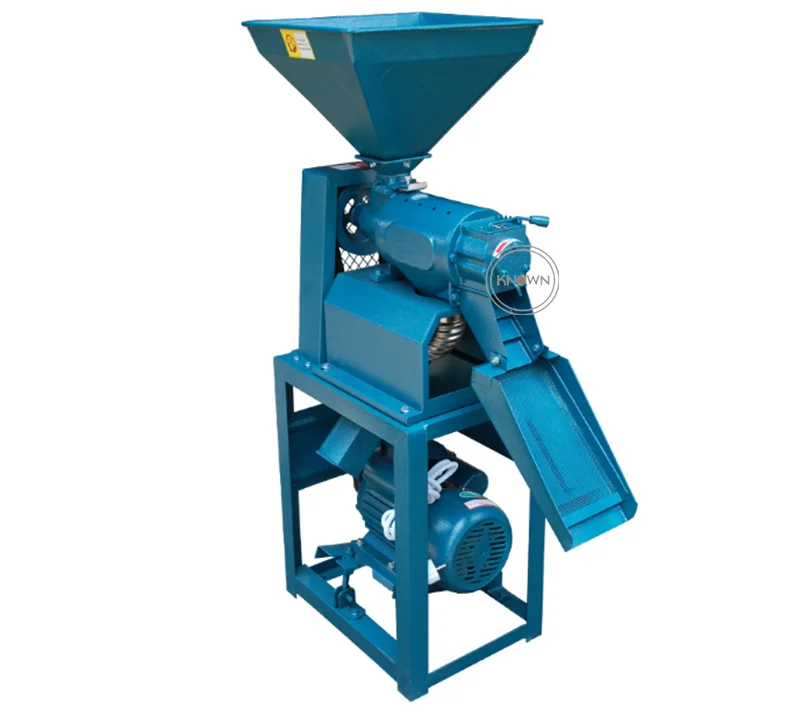 Automatic Mill Rice Husk Peeling Wheat Corn Grinding Machine Rice Flour Milling Power Machine for Farm