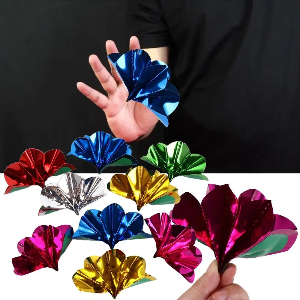 

Magic Props Magic Spring Flowers PVC Sequins Gimmick Props Empty Hand Appear Flower Performing Magic Tricks