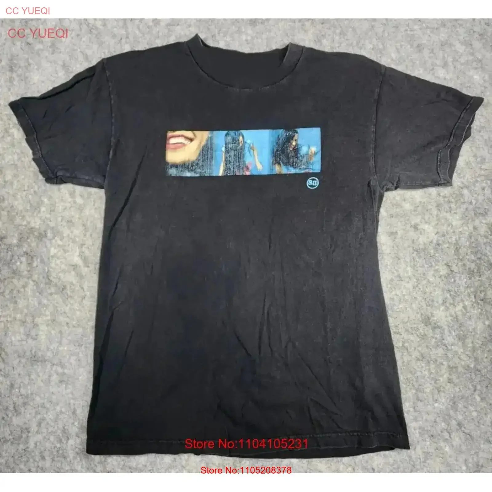 

90s Alanis Morissette 1999 Junkie Tour S to 5XL T shirt BM390 vintage Washed Casual streetwear Breathable Comfortable Slightly