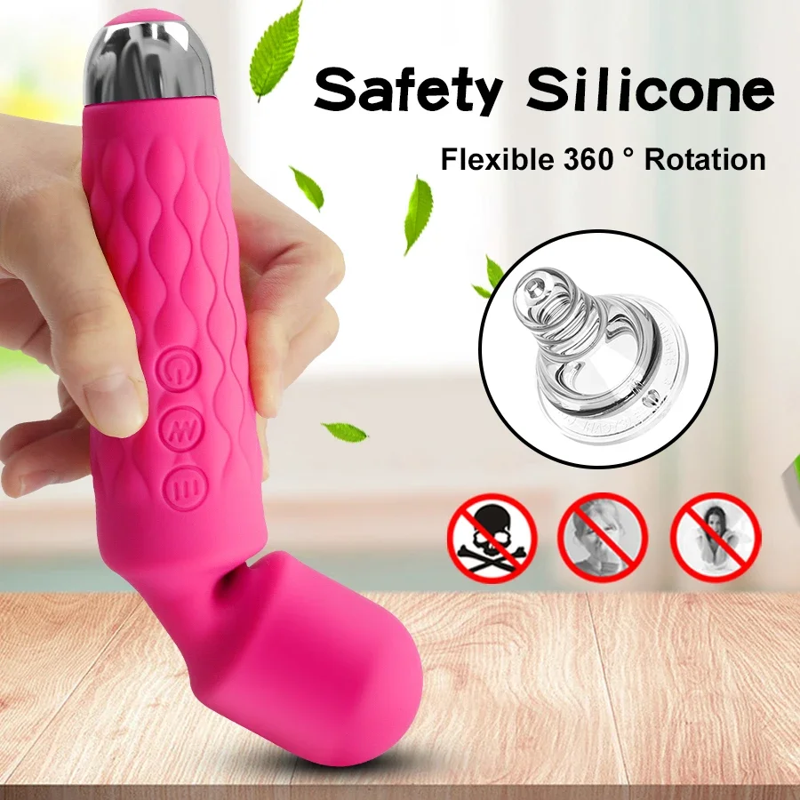 20 Speed Vibrator Sex Toys for Woman Dildo Magic Wand Anal Clitoris Stimulator Wireless Vibrator Female Masturbator Sexy Toys 18