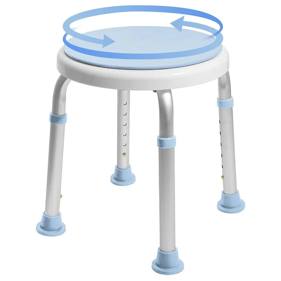 

Simplywalk Aluminum Alloy 136KG Bath Shower Chair Swivel Medical Disabled People MDR CE Certification Customized ing