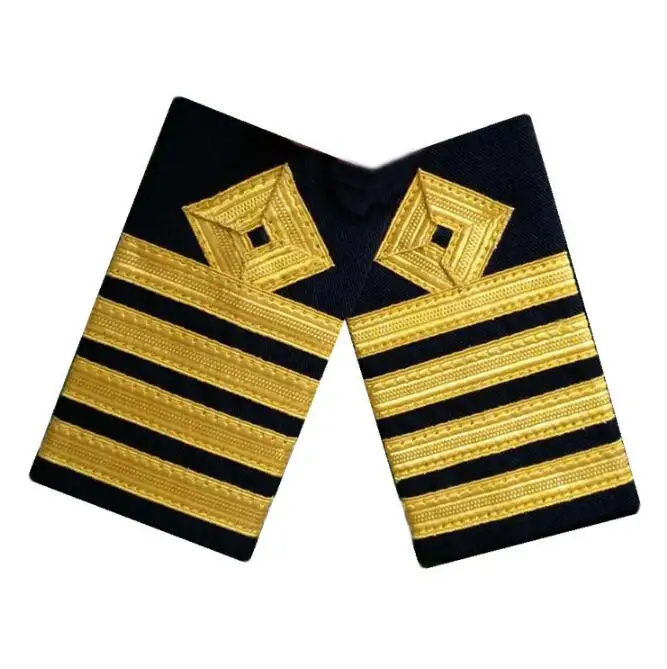 British Navy Epaulettes Captain Man Shoulder Mark Seamen