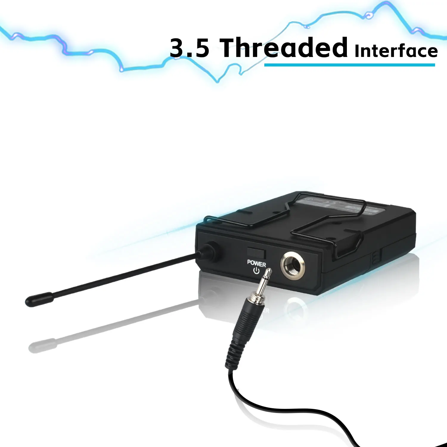フリーボボス-ワイヤレスマイク、ラベラー、多周波数、コードレスボディパック、送信機、ir、uhf、FB-U38、FB-U200
