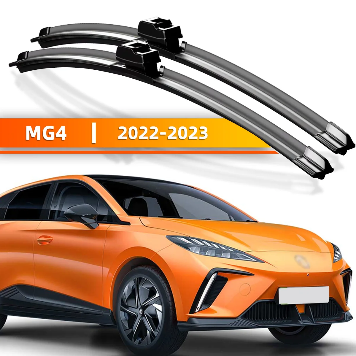 YONGRUN 2 Stück Frontscheibenwischerblätter sind langlebig und geeignet für Mg 4 Mg4 2022–2023, Zubehör für die Windschutzscheibenreinigung 2022