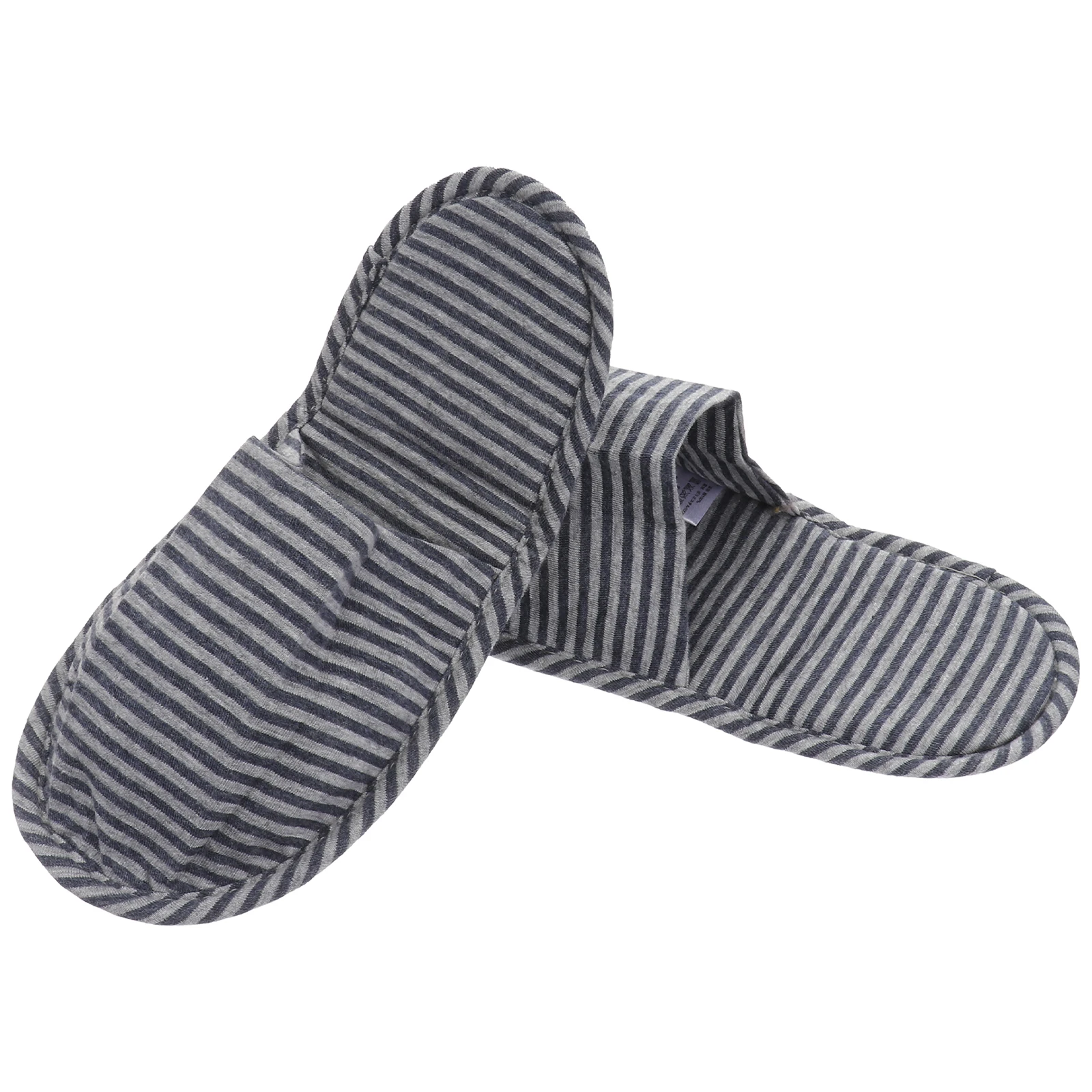 

Reusable Lightweight Cotton Slippers Foldable Portable Size 38 39 Soft Travel Indoor Outdoor Storage Bag