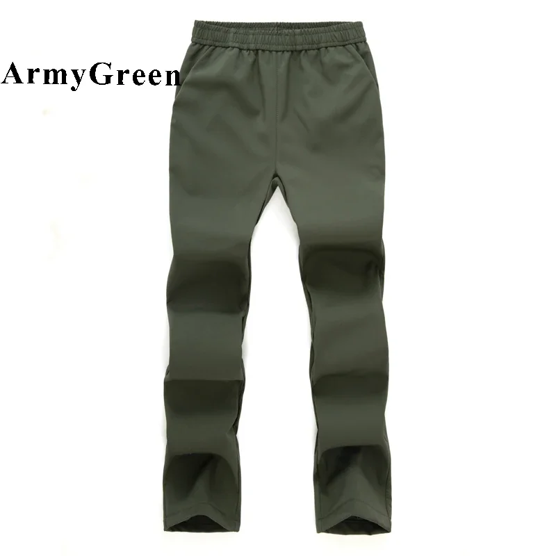 Outdoor Men Women Winter Hiking Fleece Pants Trekking Fishing Waterproof Breathable Warm Tourism Camping Trousers BMT13