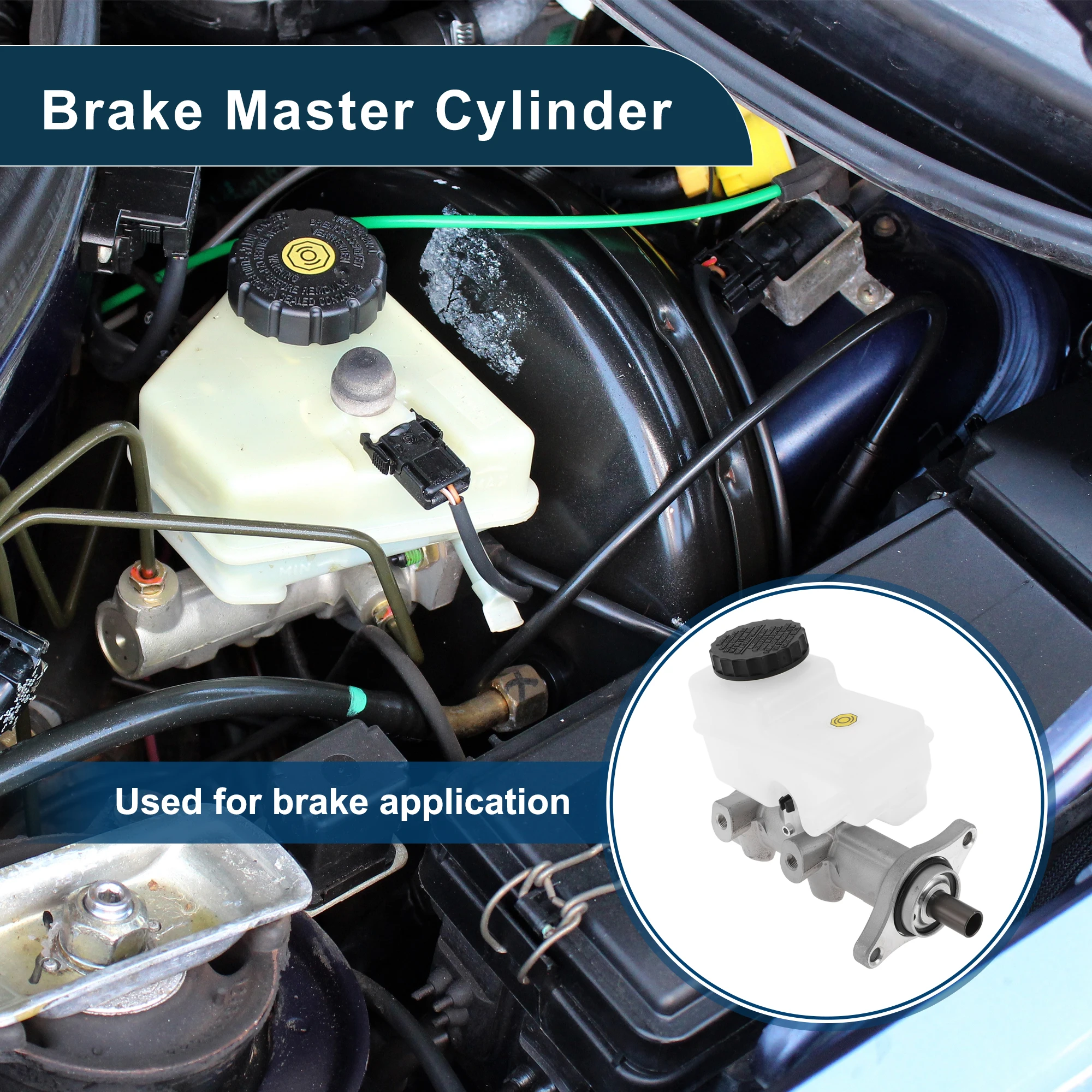 

UXCELL Brake Master Cylinder No.46010EB328 for Nissan Navara D40 Pick Up 2005-2010