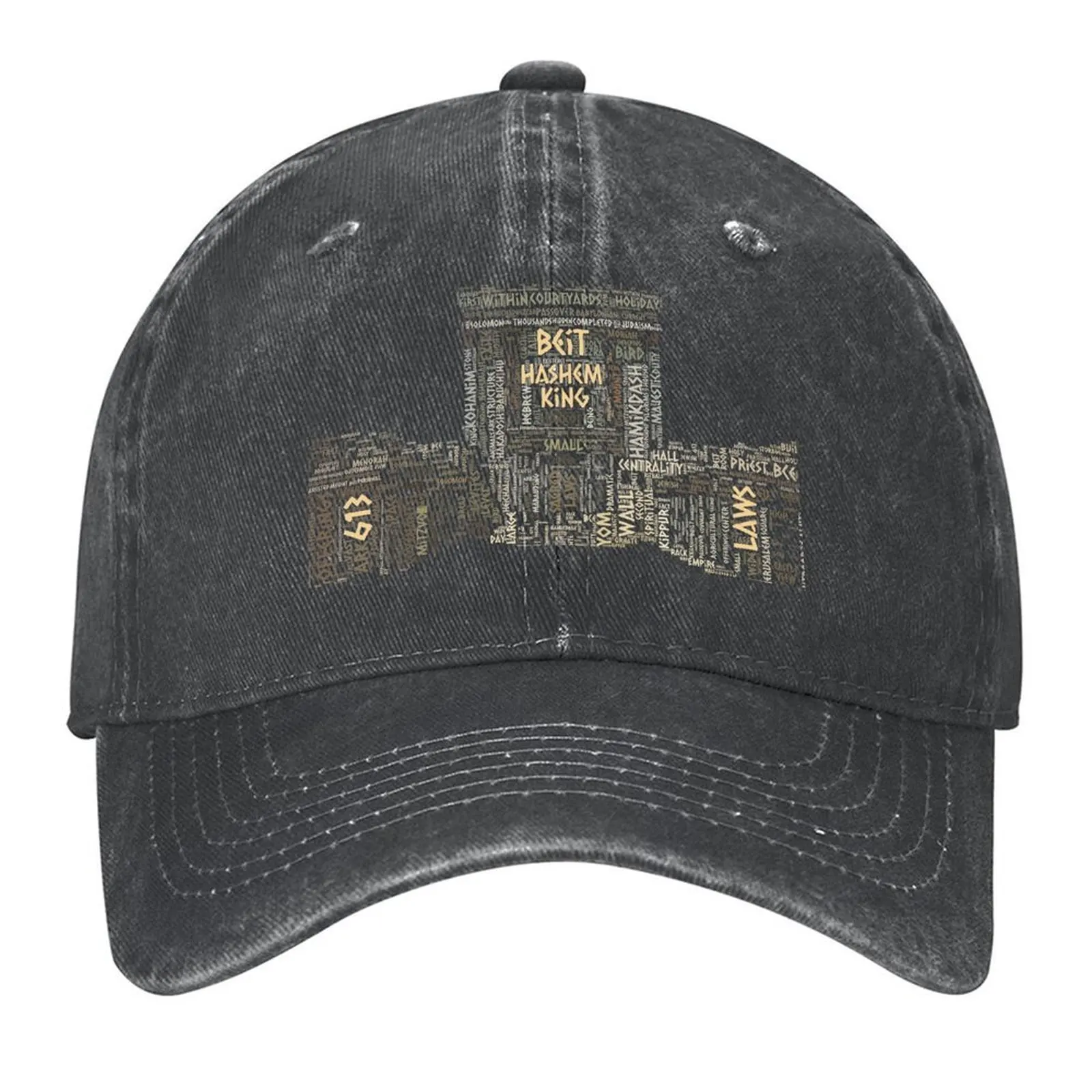 

Beit Hamikdash Word Cloud Baseball Cap Kids Hat sun caps hard hat Golf Cap For Men Women's