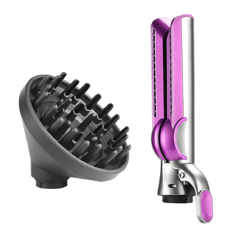 

【PASSIONE 】Styler Diffuser& Straightener Attachments For Dyson Airwrap HS01 HS05 HS08 Attahcments For Smooth Hair Style And Hair