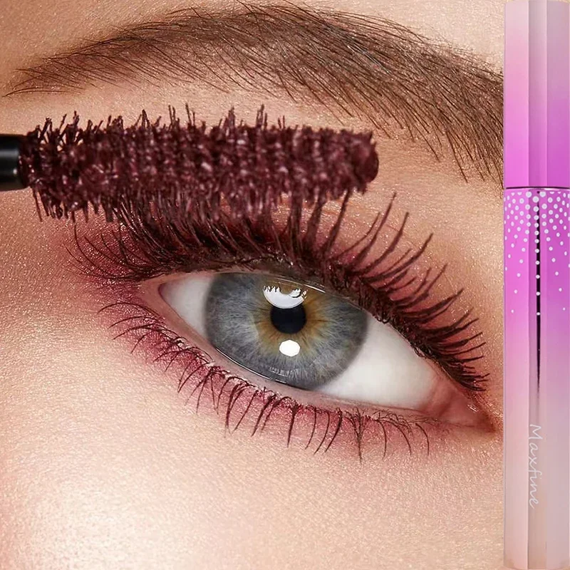 Waterproof Sweatproof Mascara 5D Silk Fiber Lengthens Eyelashes Natural Curling Non-smudge Mascara Eyes Beauty Makeup Cosmetics