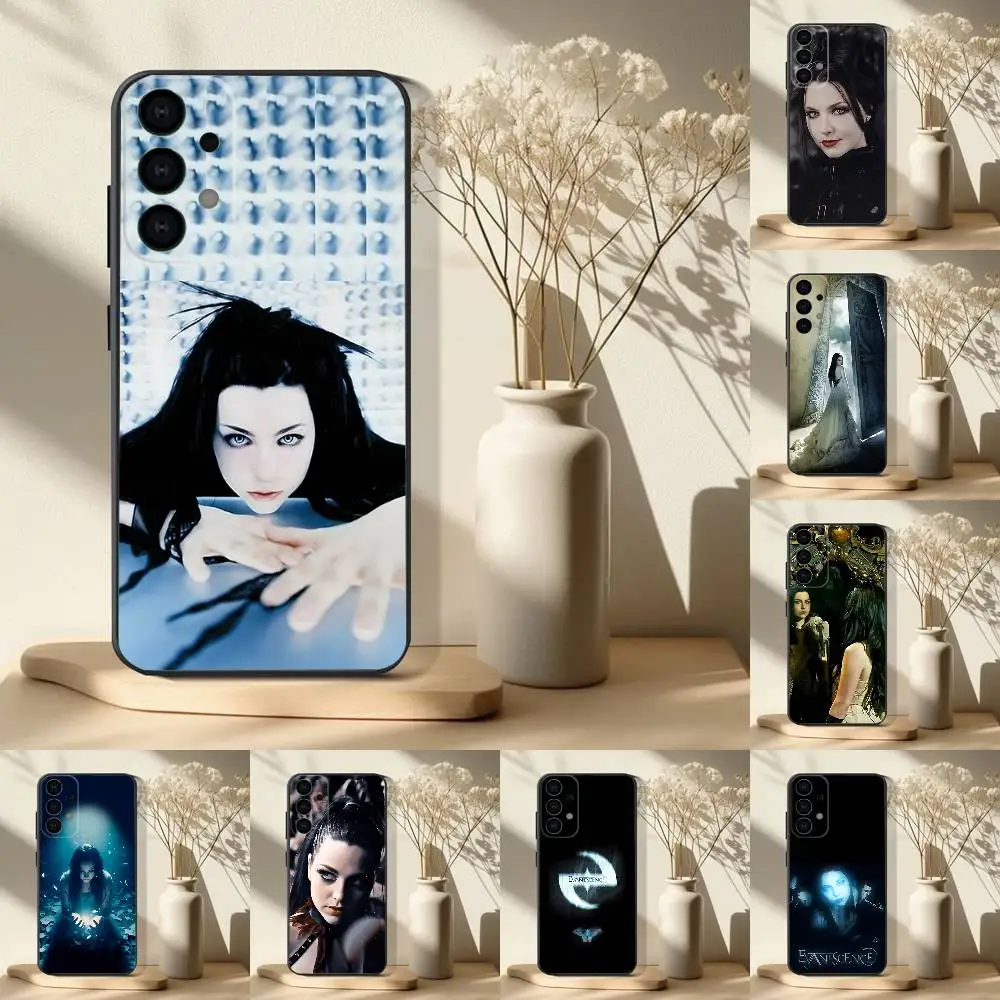 

Evanescence A-Amy Lee Phone Case For Samsung S 25,24,23,22,30,21,10,9,Ultra,Plus,Lite,FE,4,5G Black Soft Case