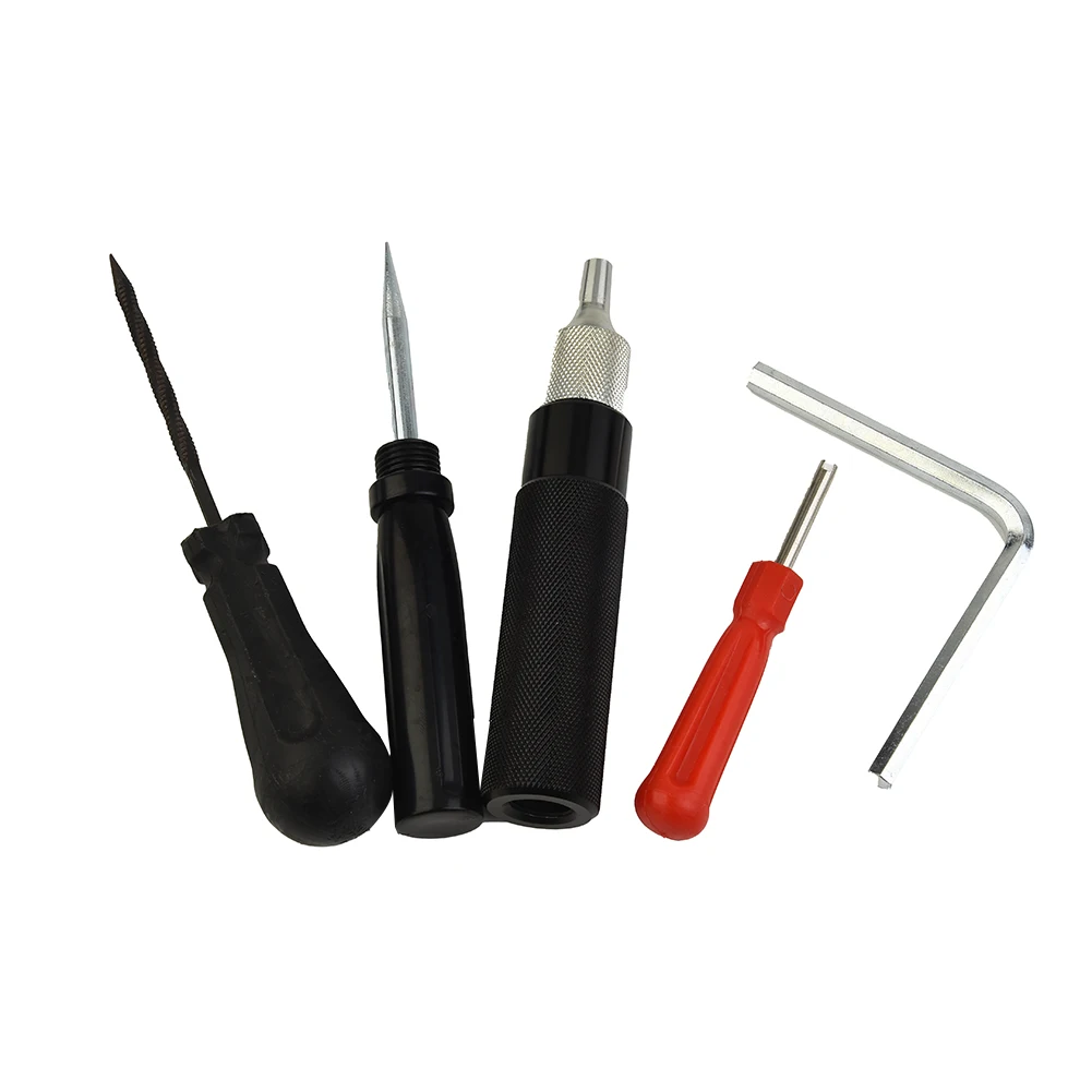 Vacuum Tyre Repair Set Nail Kit For Wheels Car Motorcycle Scooter Rubber Tubeless Tire Repair Tool Glue Free Repair Tire Nail