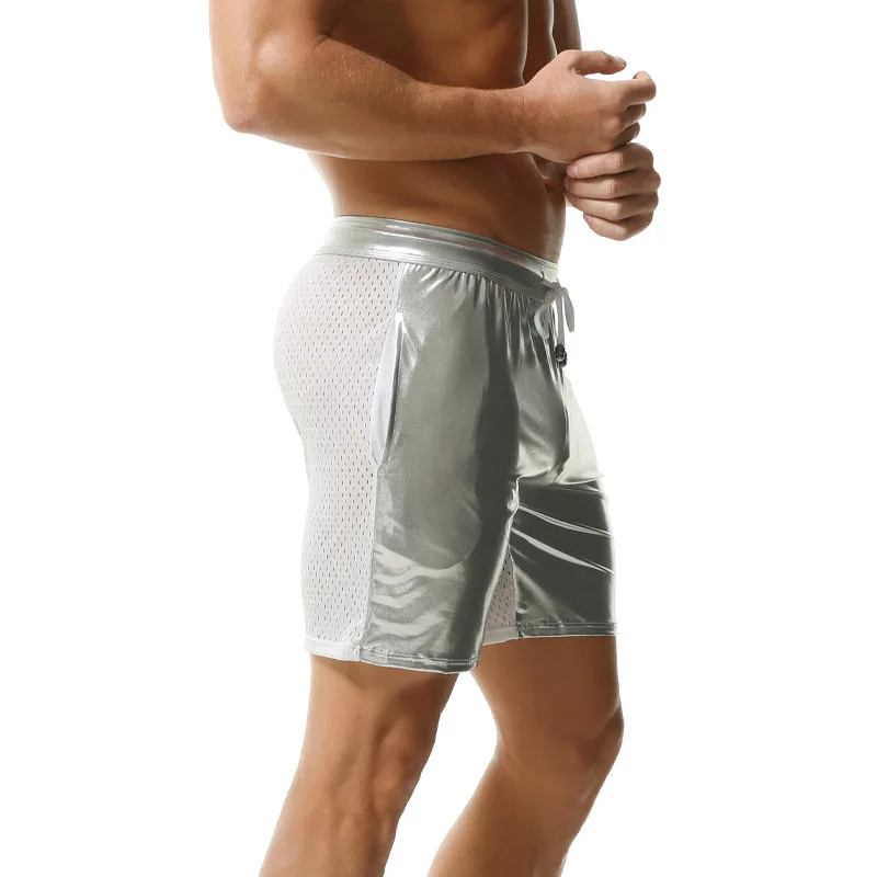 Solid color new pants mesh breathable solid color sports loan beach