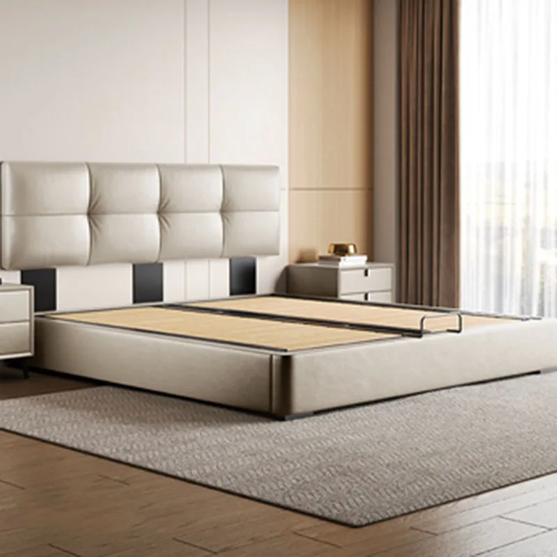 Floor Beauty Bed Full Modern Human Dog Modern Bedroom Children Bed Double Headboards Letto Matrimoniale Lounge Suite Furniture