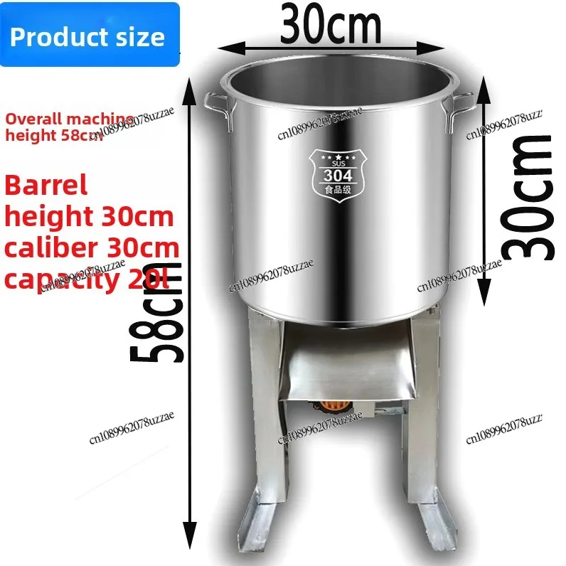 متعددة الوظائف الدجاج، البط، أوزة العشب كسارة الدواجن الزراعة الكهربائية قطاعة الخضراوات الفولاذ المقاوم للصدأ برميل المنزلية #2