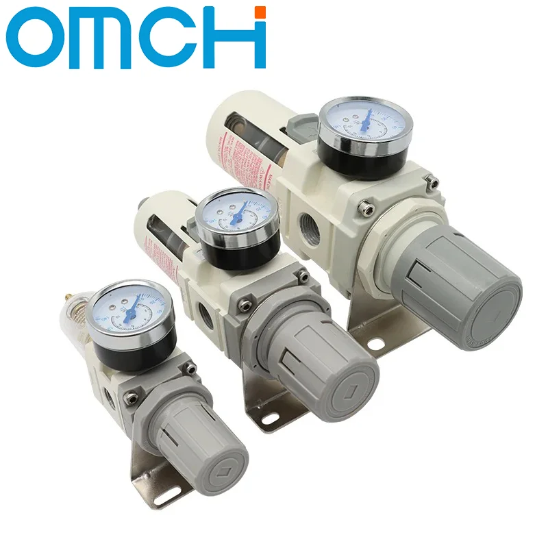 AW2000-02 AW3000-03 AW4000-04  SMC Type Compressor Air Filter Controller Oil Seperator Filters Pneumatic Air Pressure Regulator