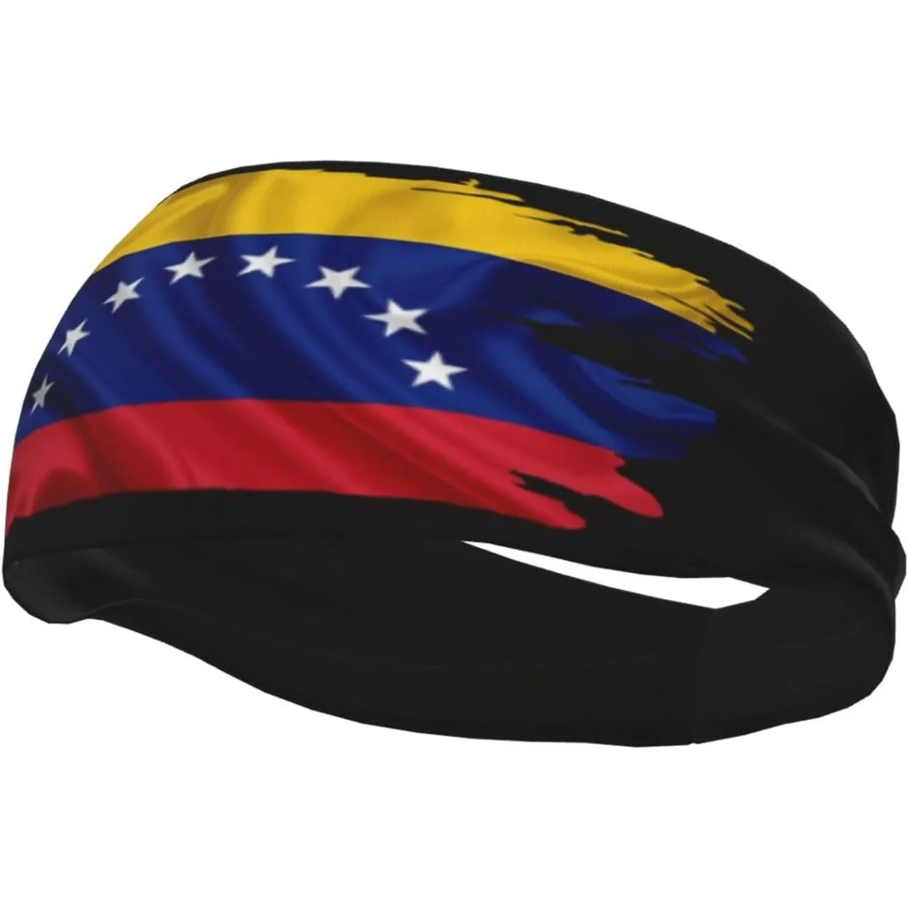 

Venezuela Flag Sports Headbands for Men Women Venezuelan Workout Headband Sweatband for Running Cycling Football Yoga