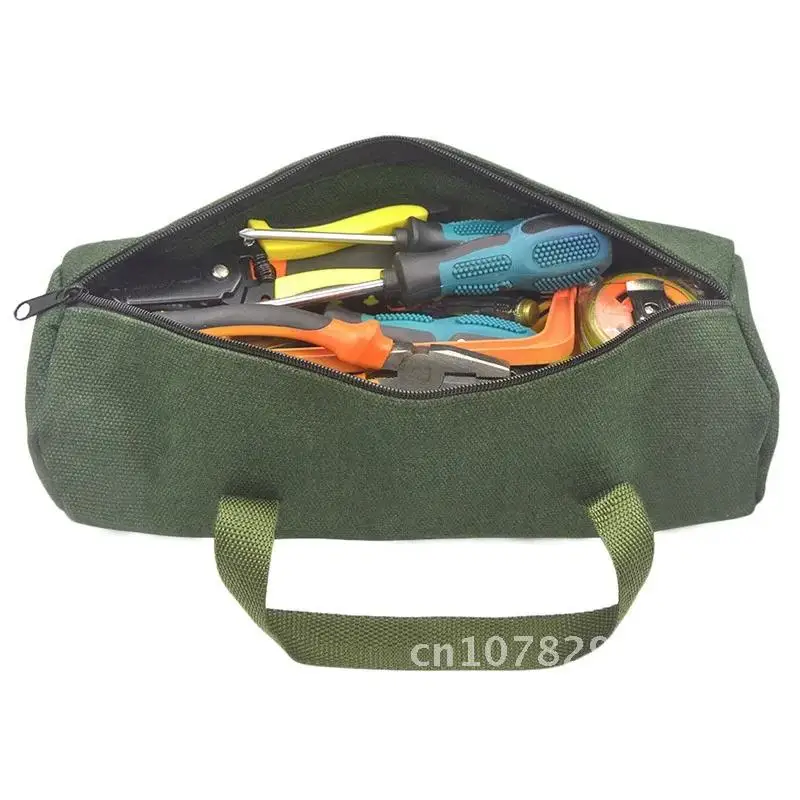 Borsa per attrezzi in tela addensata per pinze per cacciaviti da elettricista riparazione di utensili manuali borse per Organizer di stoccaggio elettrico portatile