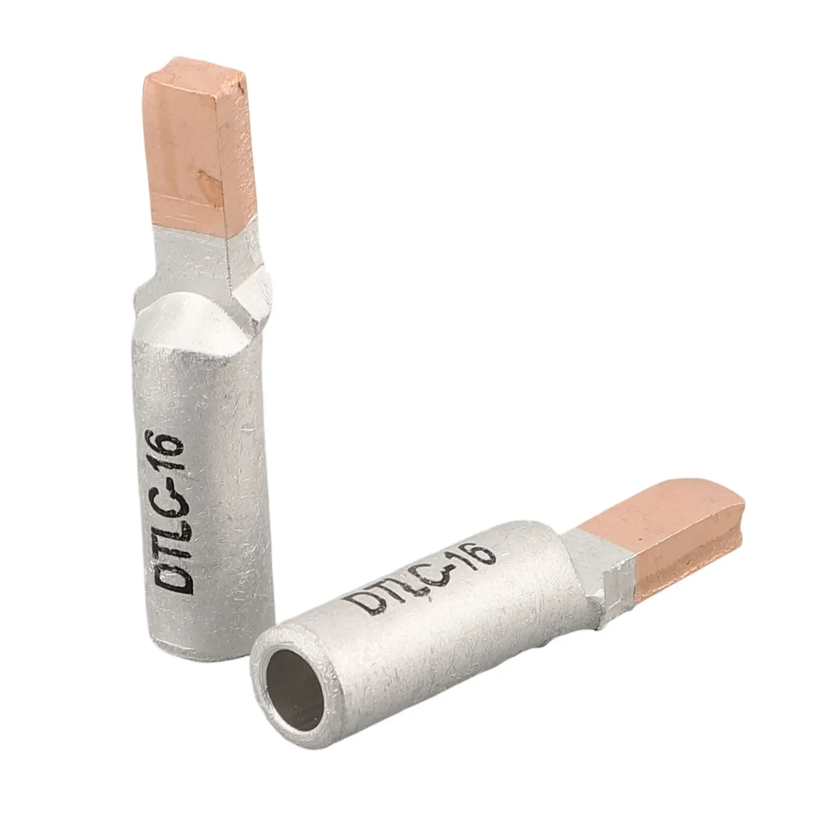 10 Uds terminales de aluminio y cobre DTLC-16 terminales de engarzado de Cable conector de Cable para varios disyuntores piezas de repuesto