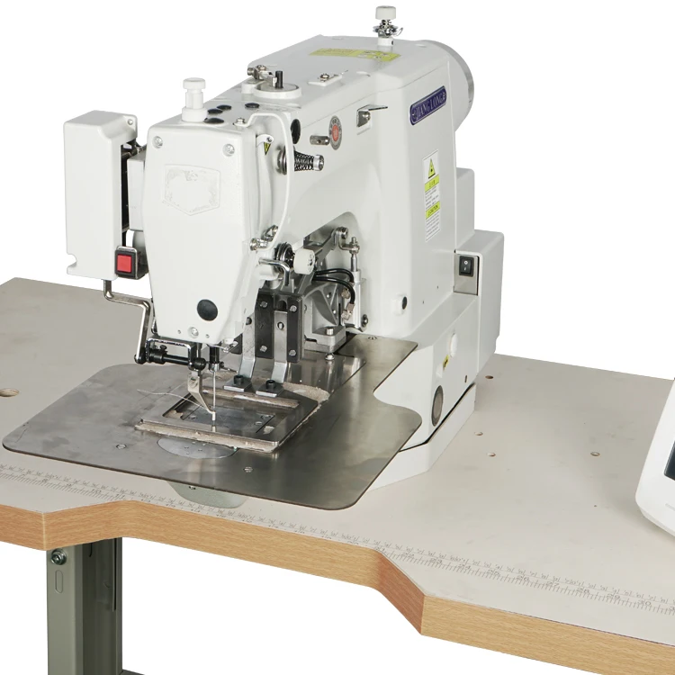 0906 Electronic Direct Drive Lockstitch Pattern Sewing Machine,Webbing Making Bar Tacking Sewing Machine for Sale