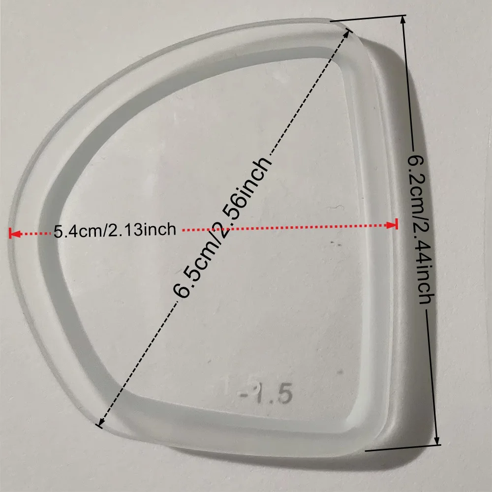 Wholesale Tempered Glass Lens Myopia Lens for M2032 Diving Mask